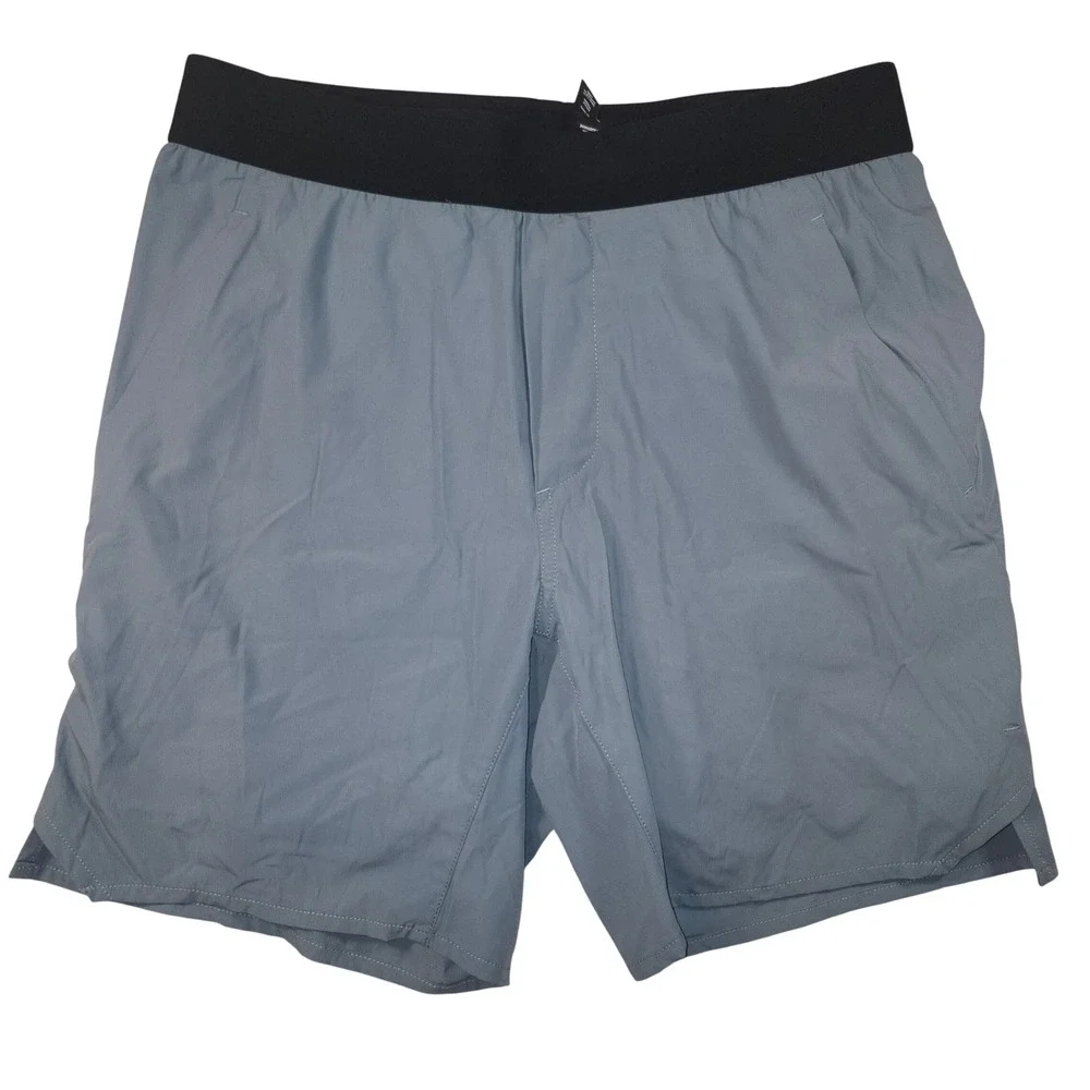 Ten Thousand Tactical Short TTSH006 Blue Gray Lined Training Shorts Mens Small